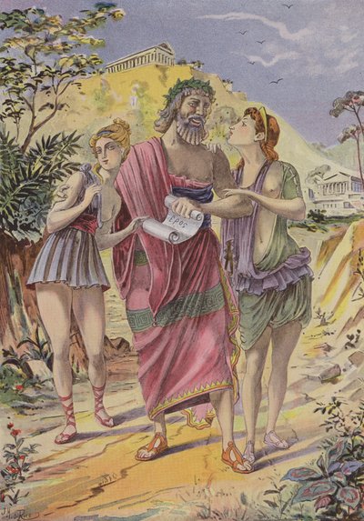 Anacreon by French School